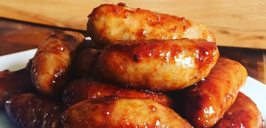 Sausages with Galloway&nbsp;Chilli St&nbsp;Clements 